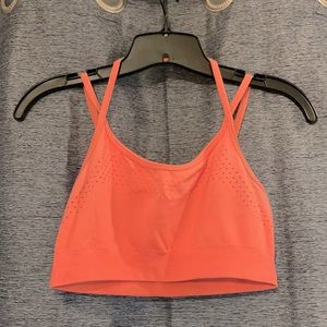 Nike Peach Bra with Halter Detail
